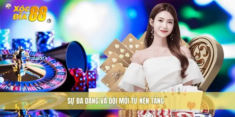 Sự đa dạng và đổi mới từ nền tảng